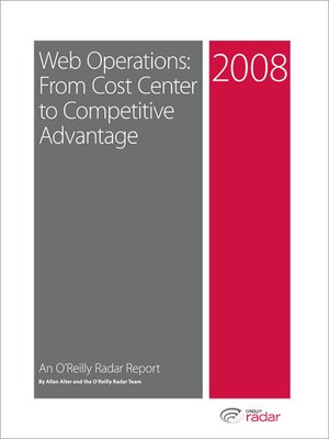 cover image of Web Operations—From Cost Center to Competitive Advantage